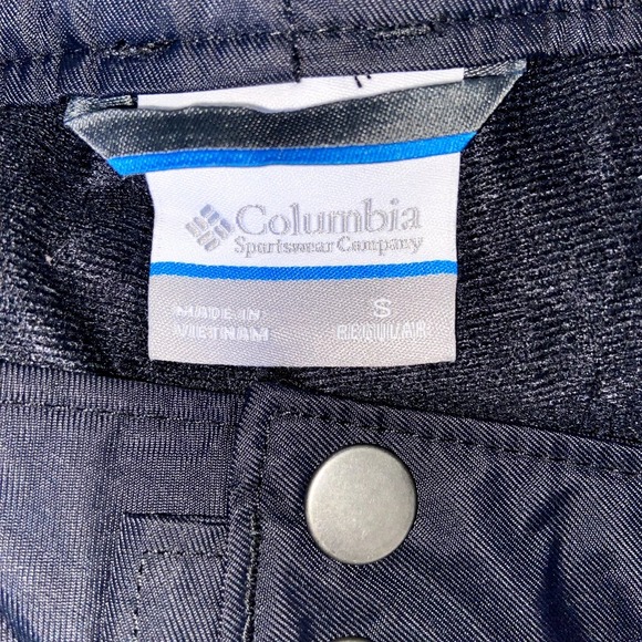 Men's Columbia Snow Pants OmniTech Waterproof Outdoors Size Small - Picture 2 of 13